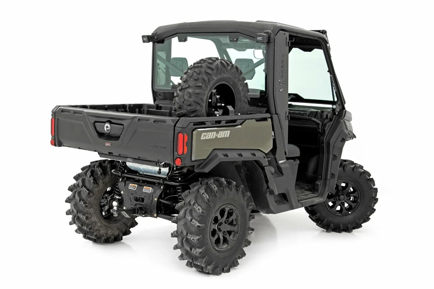 Fits Multiple Makes(Can-Am_Polaris) Spare Tire Carrier Bed Side Mount 93089